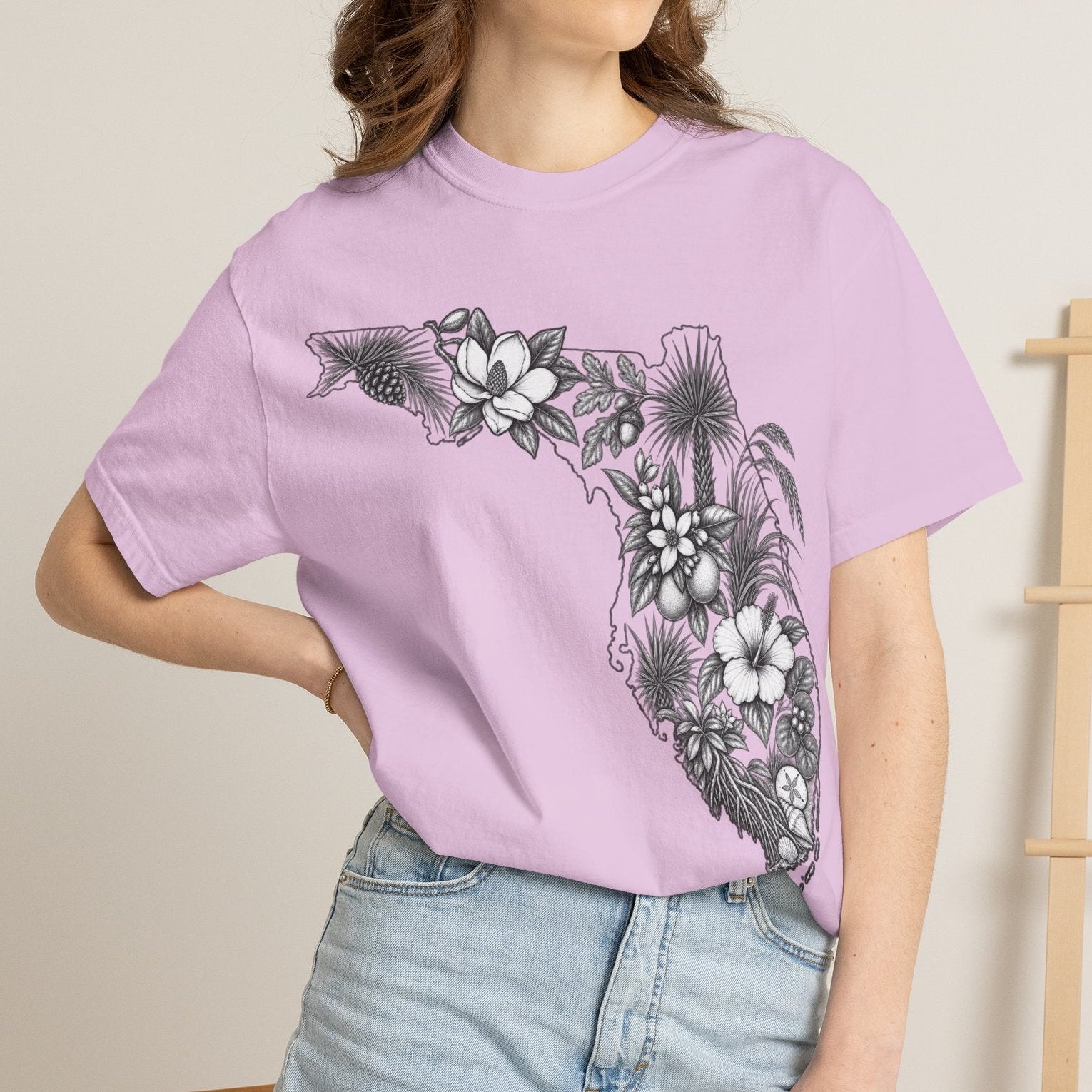 Florida Floral State T-Shirt