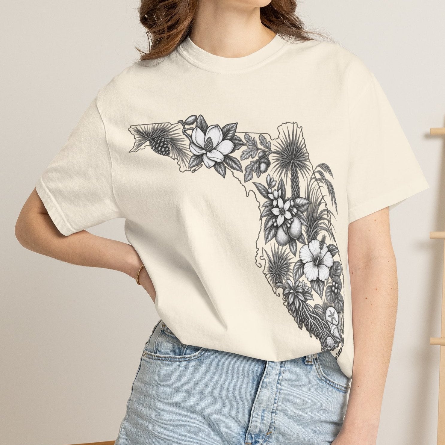 Florida Floral State T-Shirt