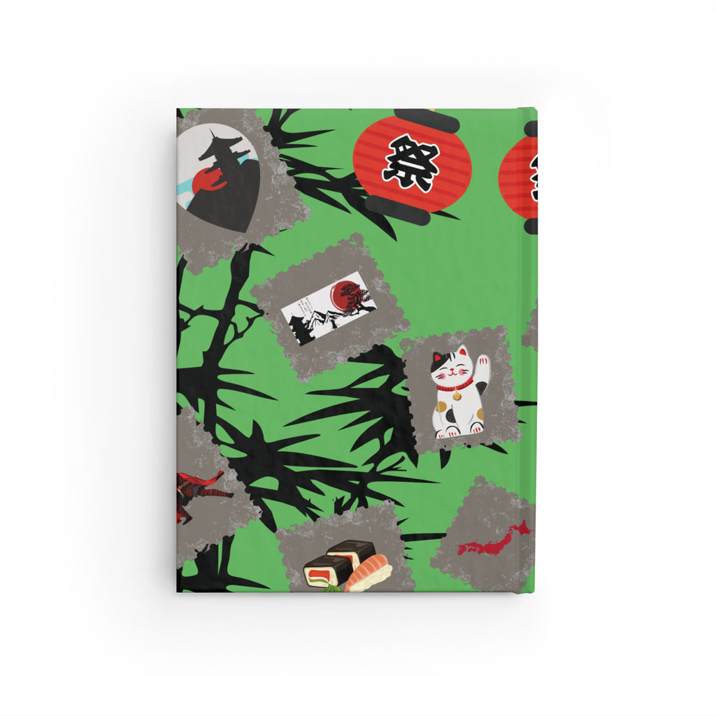 Japanese Eki Stamp Book Journal — Travel Scrapbook Notebook for Collecting Train Station Stamps