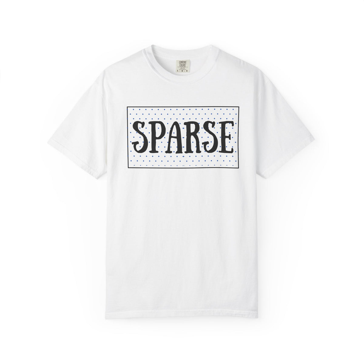 Sparse Graphic TMU T-Shirt — Retro Dot Box Tee