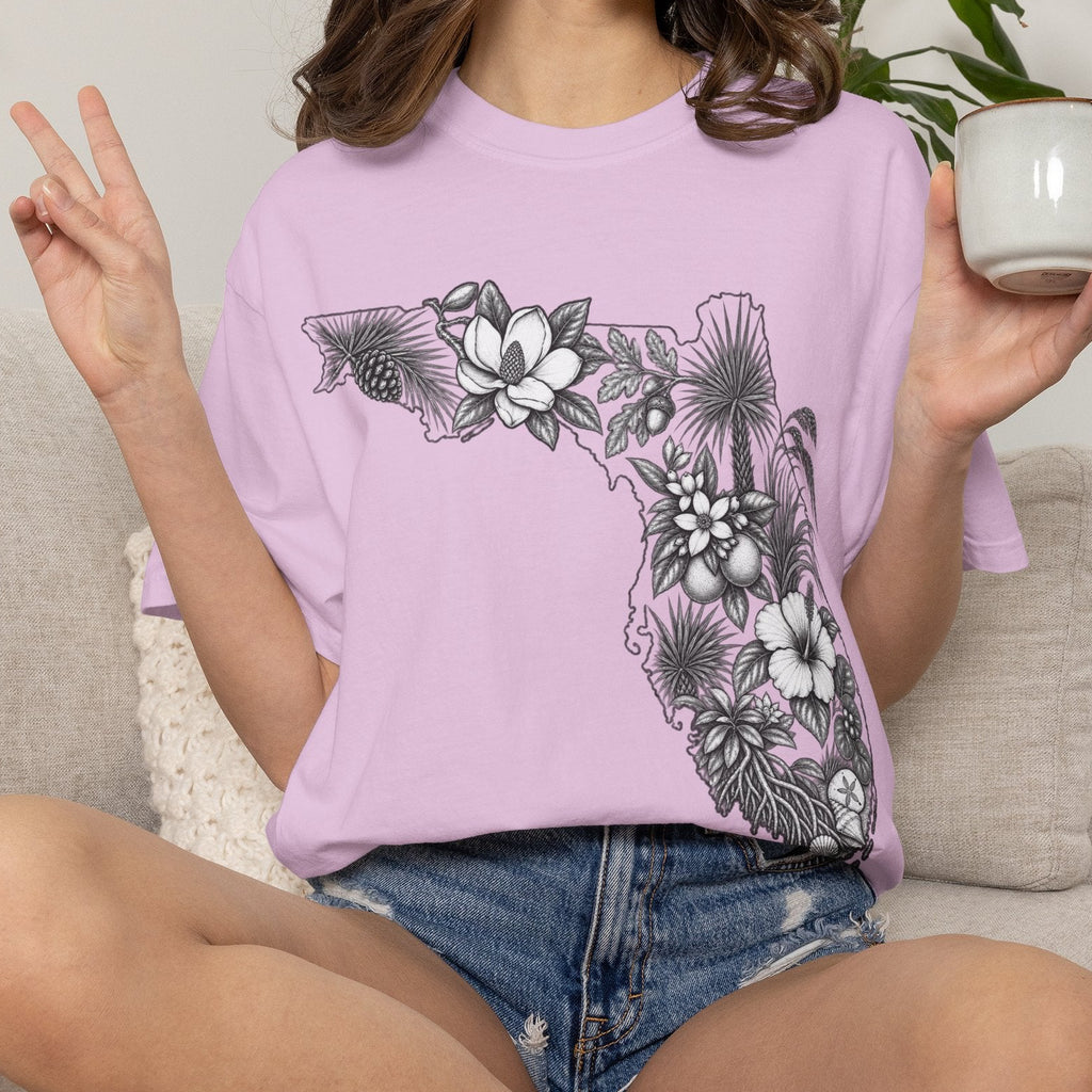 Florida Floral State T-Shirt