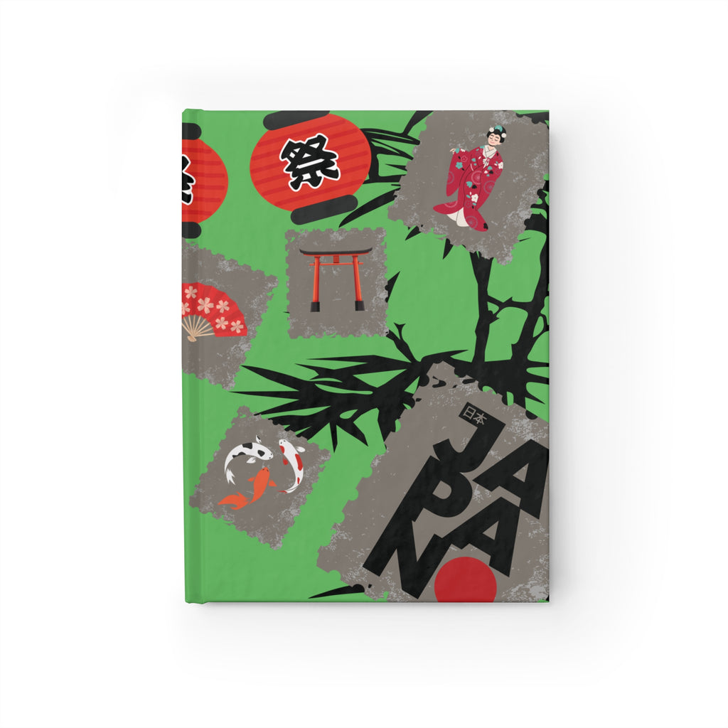 Japanese Eki Stamp Book Journal — Travel Scrapbook Notebook for Collecting Train Station Stamps