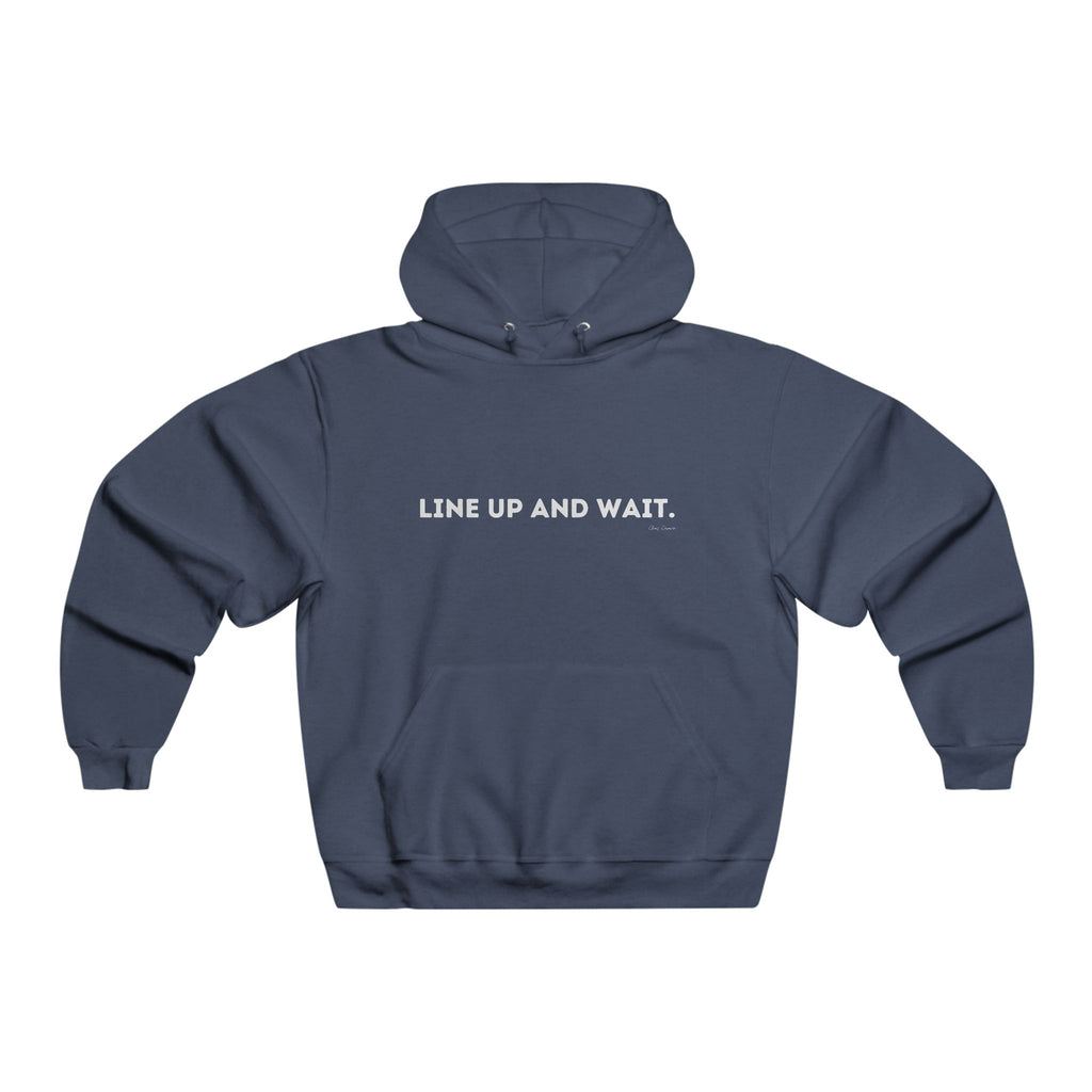 Line Up and Wait Air Traffic Control Sweatshirt | Pilot Hoodie | Funny ATC Gift | Funny Pilot Gift | Aviation Unisex NUBLEND® Hooded Sweatshirt