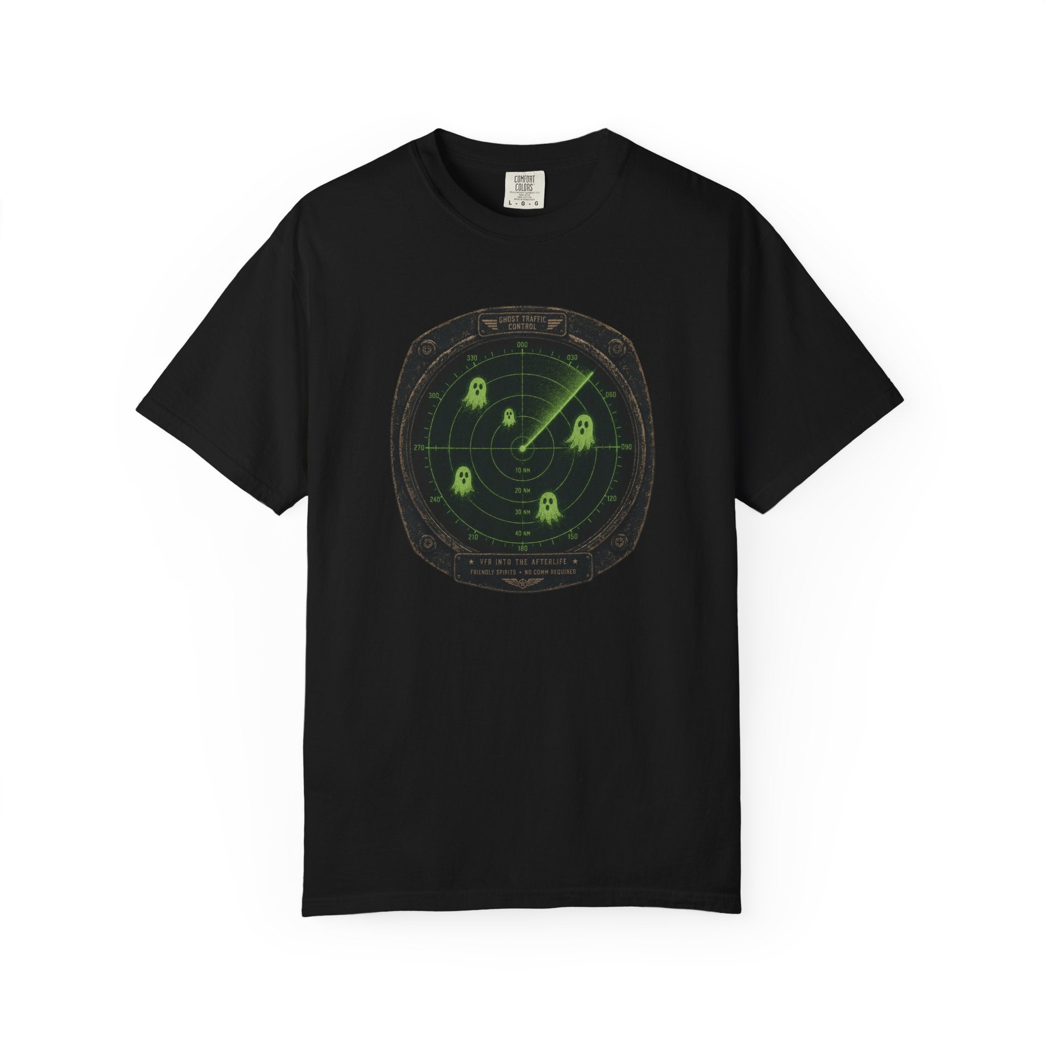 Ghost Radar T‑Shirt — Haunted Radar Graphic Tee