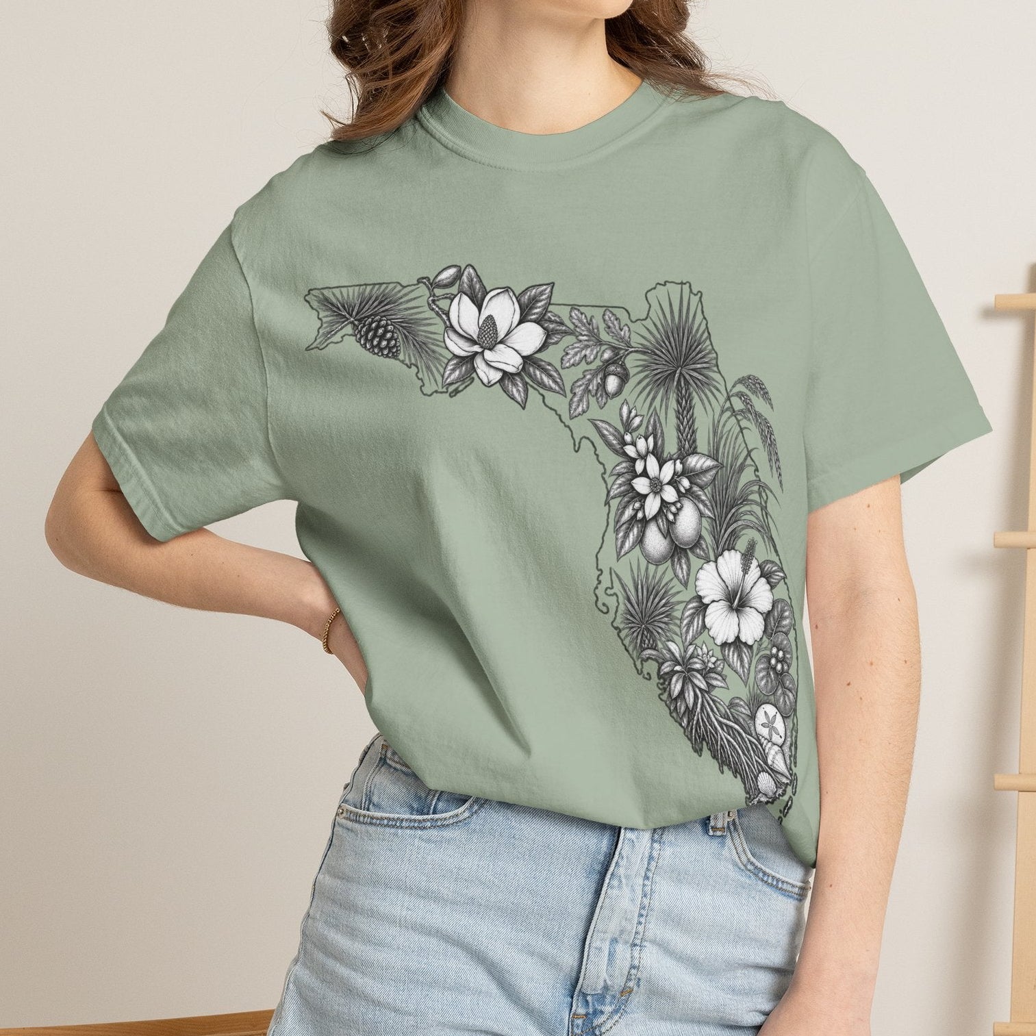Florida Floral State T-Shirt