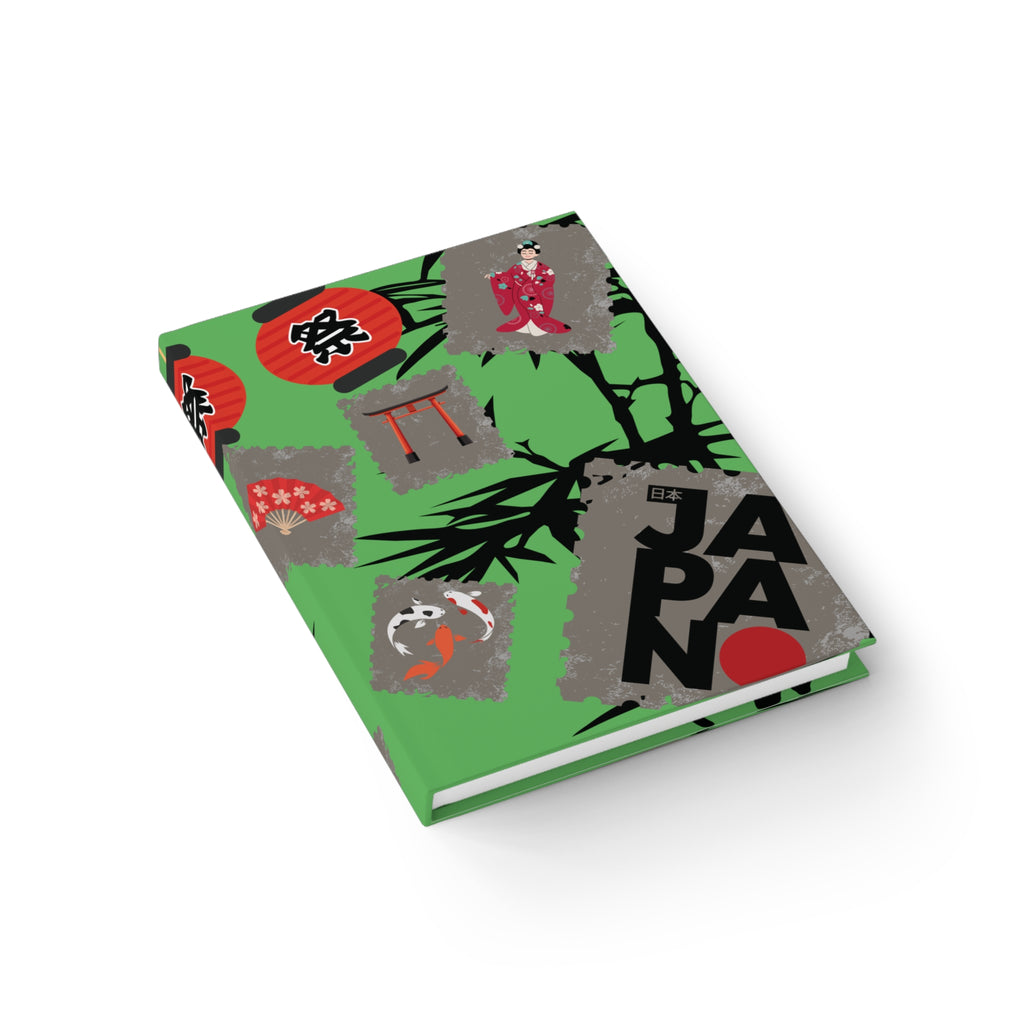 Japanese Eki Stamp Book Journal — Travel Scrapbook Notebook for Collecting Train Station Stamps
