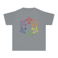 Rainbow Airplane Youth Tee | Kids Aviation Shirt | Boys Airplane T-Shirt | Girls Airplane T-Shirt