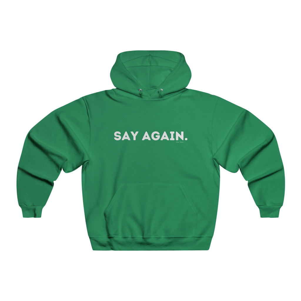 “Say Again” Air Traffic Control Hoodie | Pilot Sweatshirt | Funny ATC Gift | Aviation Unisex NUBLEND® Hooded Sweatshirt