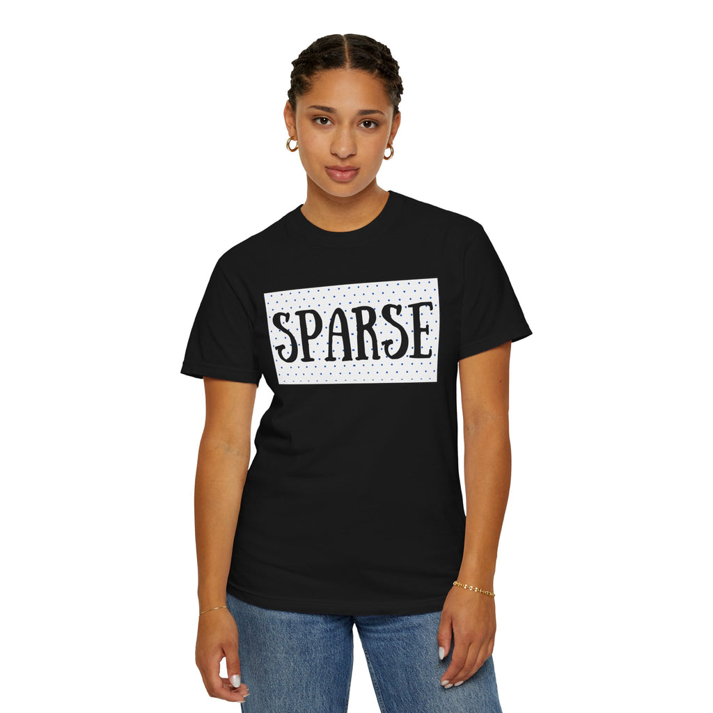 Sparse Graphic TMU T-Shirt — Retro Dot Box Tee