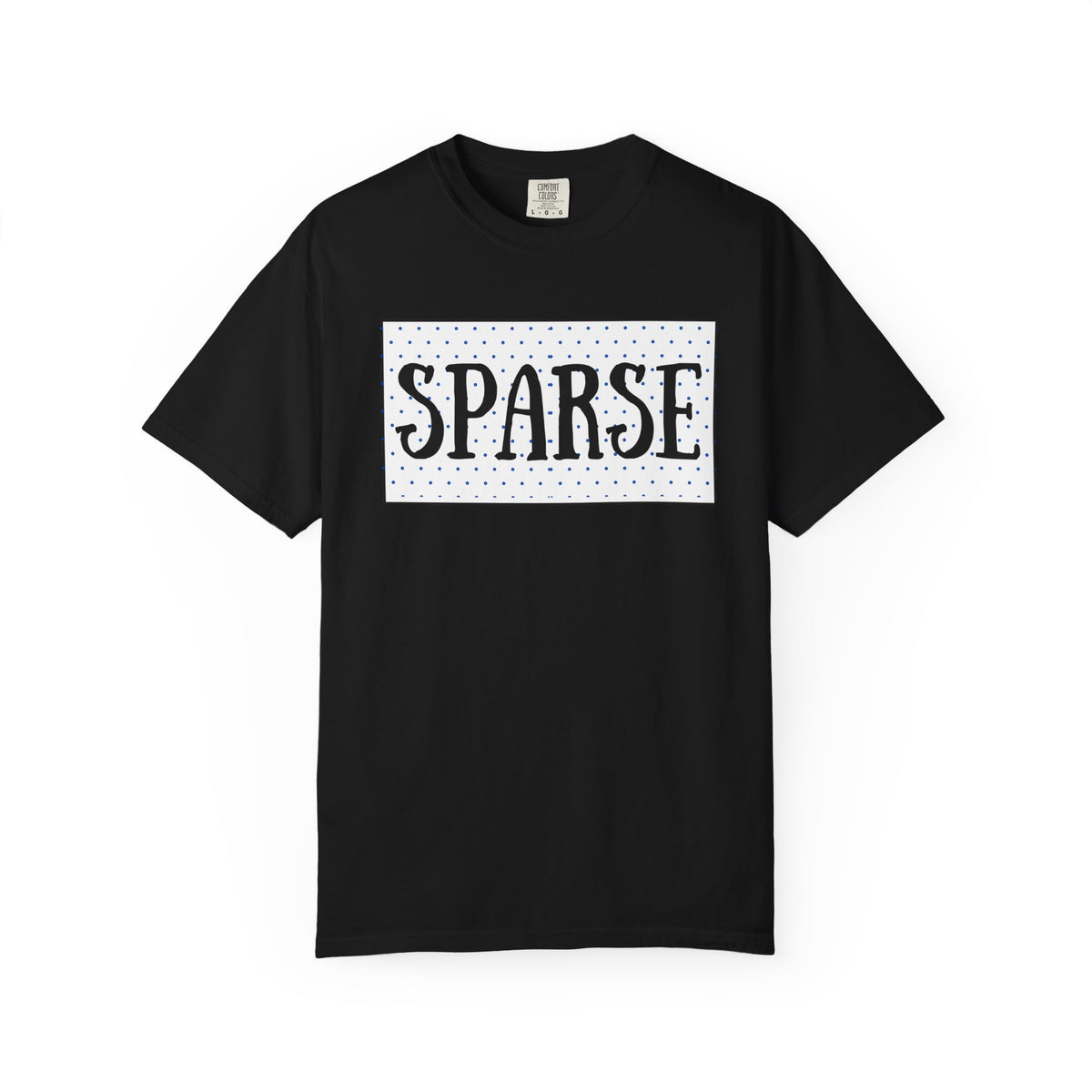 Sparse Graphic TMU T-Shirt — Retro Dot Box Tee