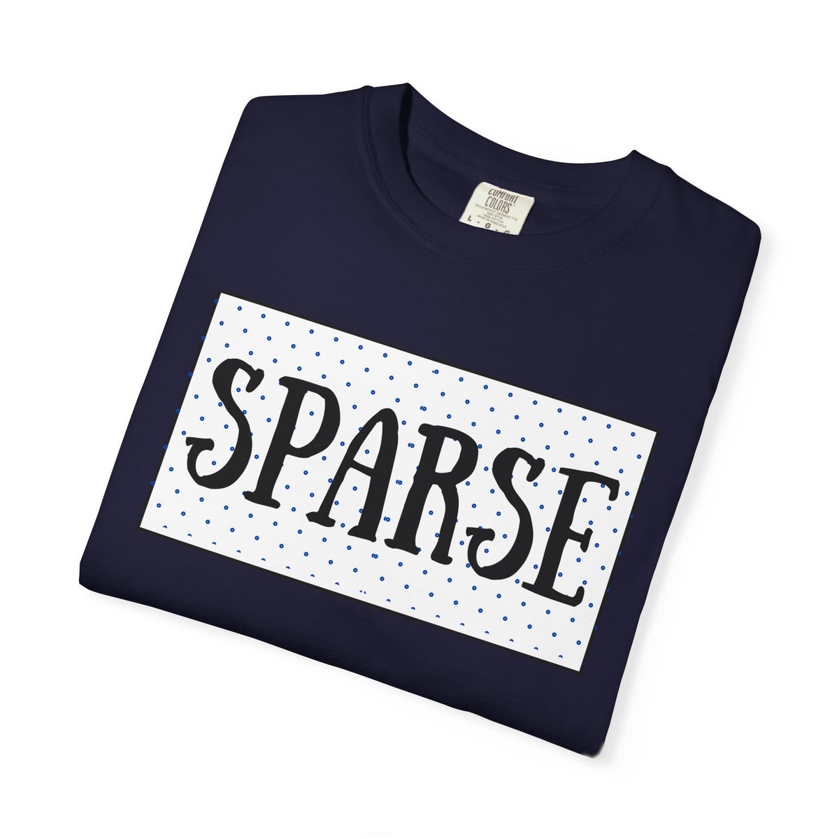 Sparse Graphic TMU T-Shirt — Retro Dot Box Tee
