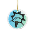 Florida Shark Tooth Ornament | Shark Tooth Christmas Ornament | Florida Christmas Ornament