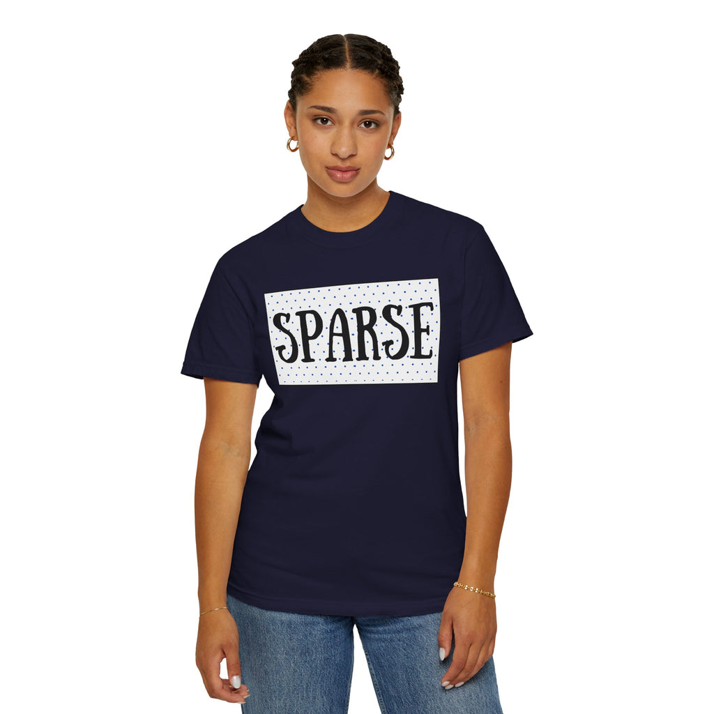 Sparse Graphic TMU T-Shirt — Retro Dot Box Tee