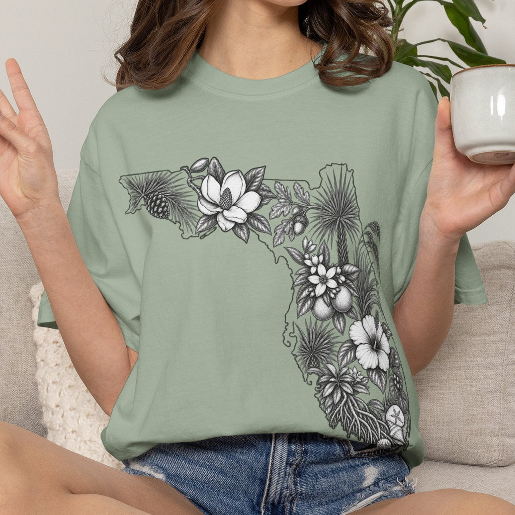 Florida Floral State T-Shirt