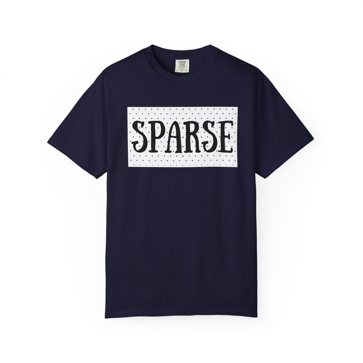 Sparse Graphic TMU T-Shirt — Retro Dot Box Tee