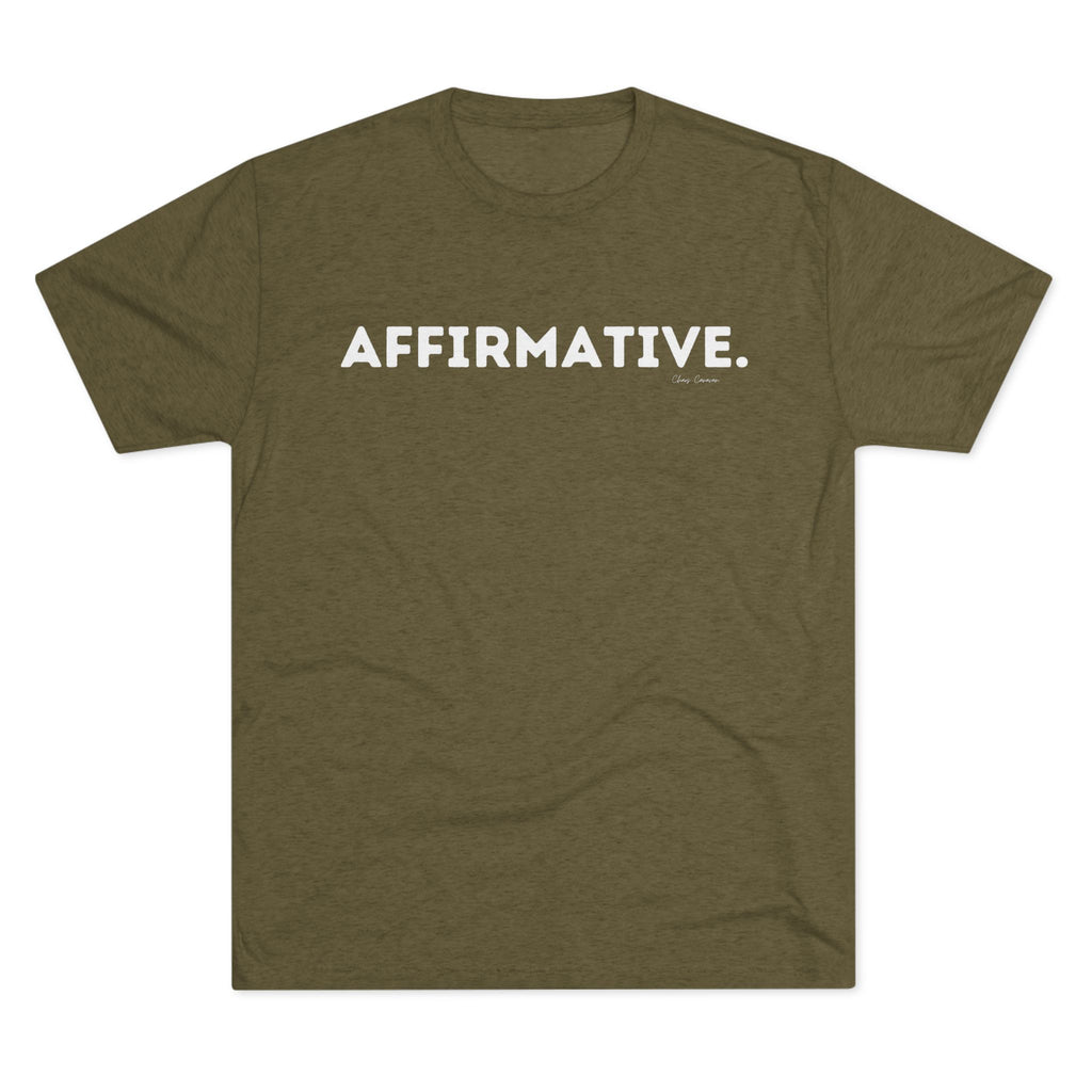 Affirmative T-Shirt | Pilot Aviation Shirt, Funny Air Traffic Controller Tee