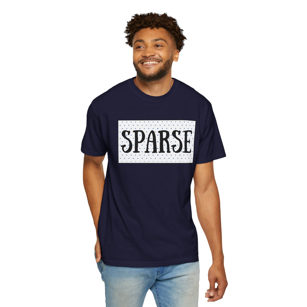 Sparse Graphic TMU T-Shirt — Retro Dot Box Tee