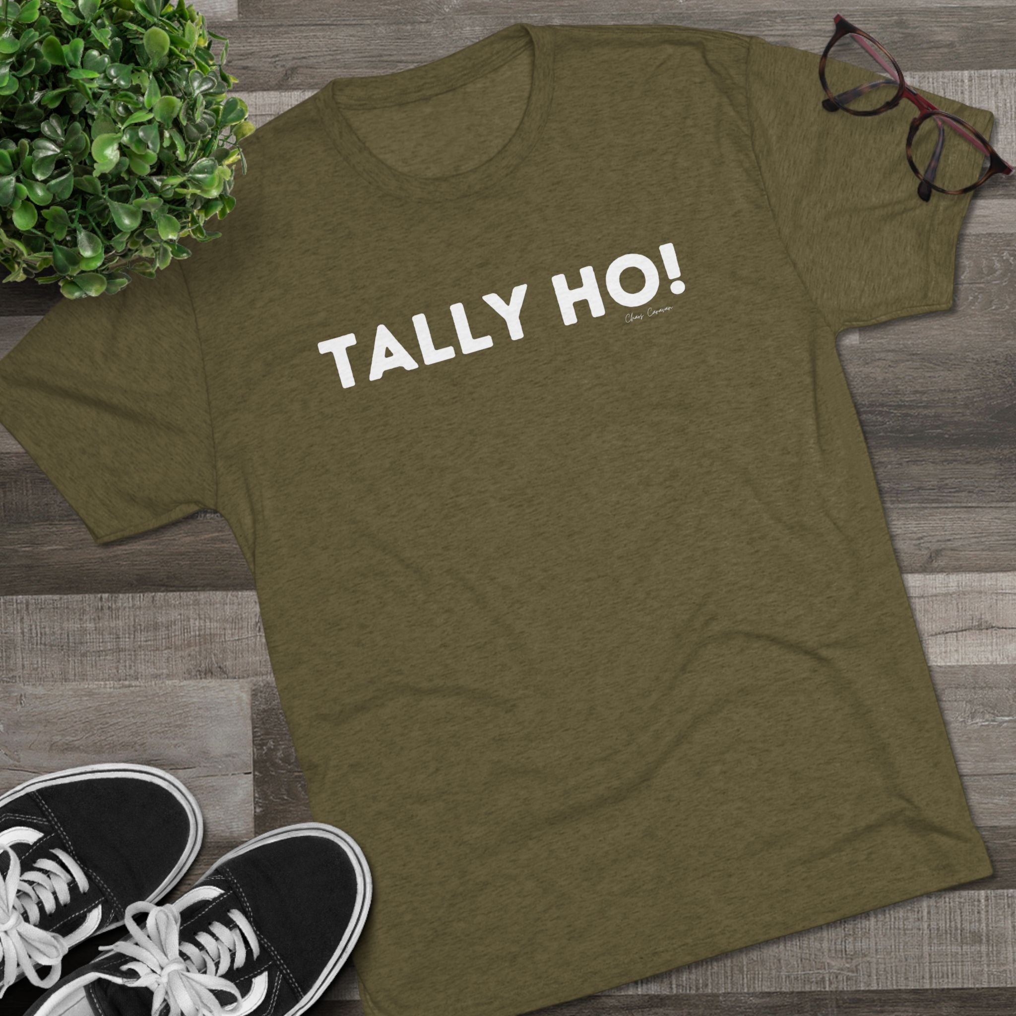 Tally Ho Pilot Shirt | Pilot Humor Crew Tee